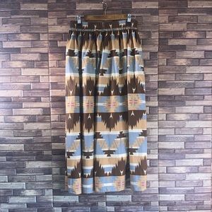 Vintage Women’s Western Aztec Style Cambridge Dry Goods Skirt Medium